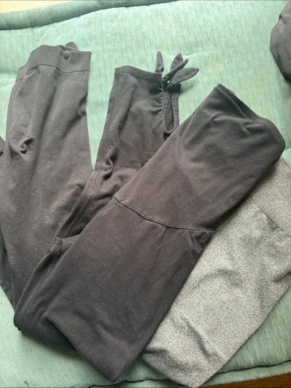 Maternity Women's Black and gray bundle Leggings